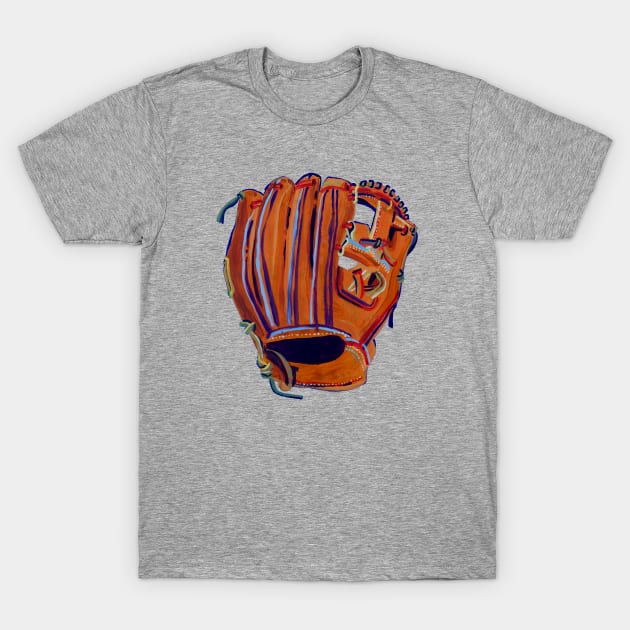 Righthander's Glove T-Shirt by SPINADELIC